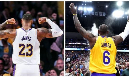 开云体育线上网站-詹姆斯新赛季再次更换号码，穿回23号向名宿表敬意